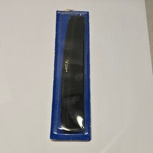 Ace All Purpose Fine Comb Vintage Hard Rubber Black Unisex 7 Inch NOS USA